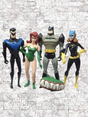 1998-2002 BATMAN ANIMATED SERIES DC COMICS 5 PCS SET 5"